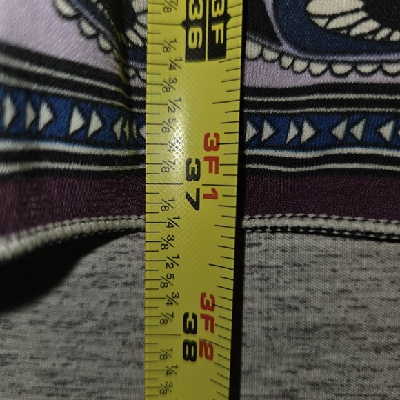 MAX STUDIO Shift Floral Halter Dress Women's Small Blue Green Comfort Stretch - Picture 6 of 8